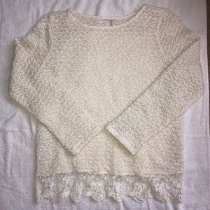 Lace Sweater
